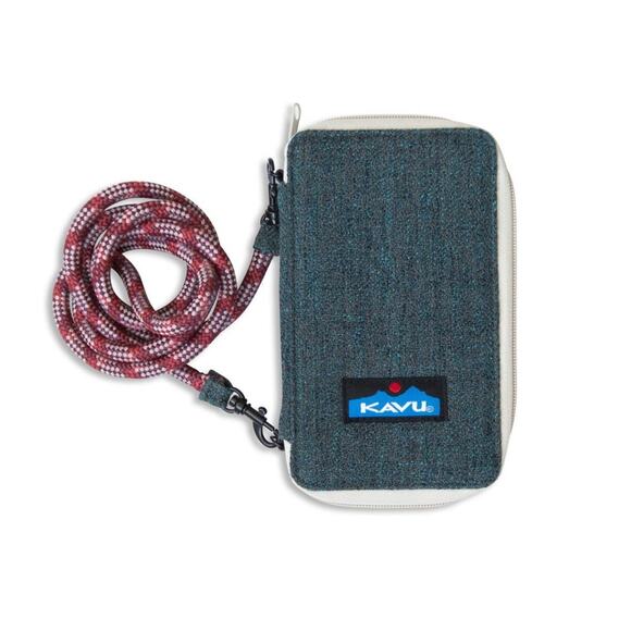 KAVU Go Time Cross Body Bag Gray Great Condition - Picture 1 of 10